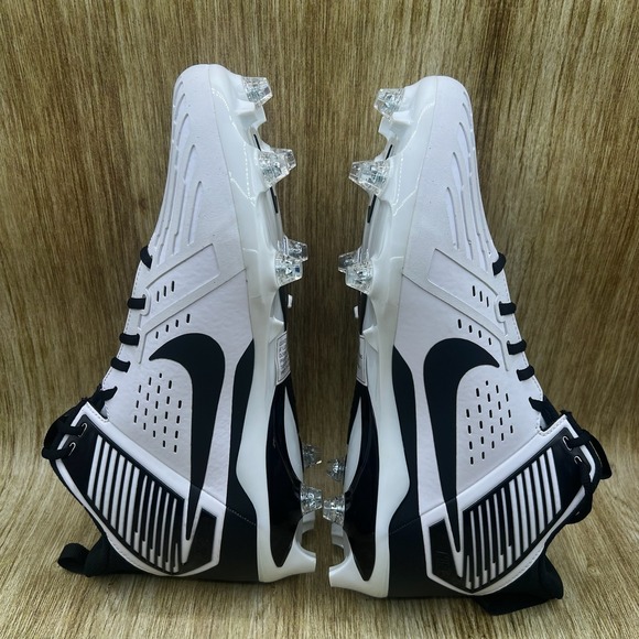 Nike Force Savage Pro 3 Football Cleats Men\'s Size 13 White Black FJ8149-100 main image 9